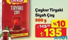 ÇAYKUR TİRYAKİ SİYAH ÇAY 500 G fiyat ve kampanya bilgisi